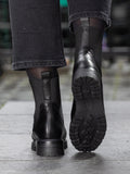 Pratoo Leather Chelsea - Black