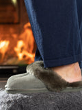 Sheepskin Slipper - Green