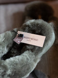 Sheepskin Slipper - Green