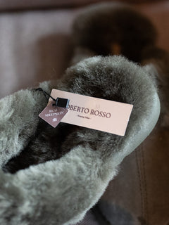 Sheepskin Slipper - Green
