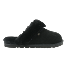 Sheepskin Slipper -  Black