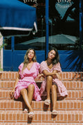 Chiara Dress - Peachy Pink