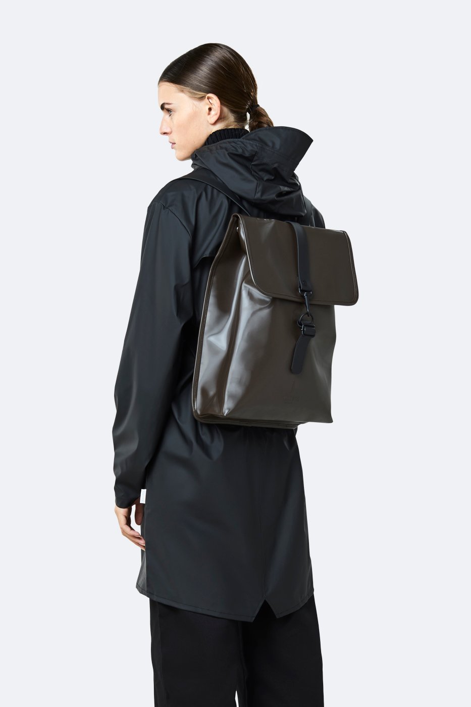 Rucksack - Shiny Brown