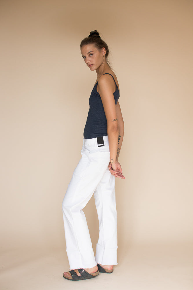Boyfit Jeans - White - Replay - Bukser & Shorts - VILLOID.no