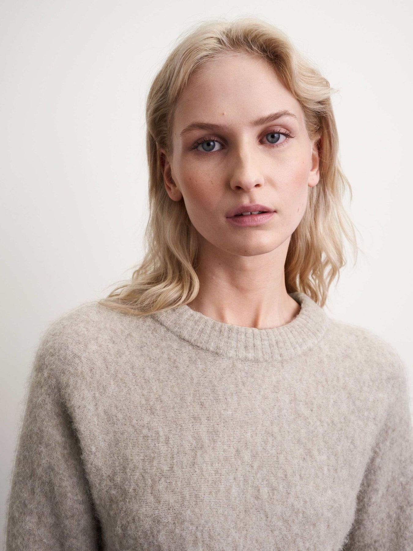 Gwynn A Pullover - Beige Melange