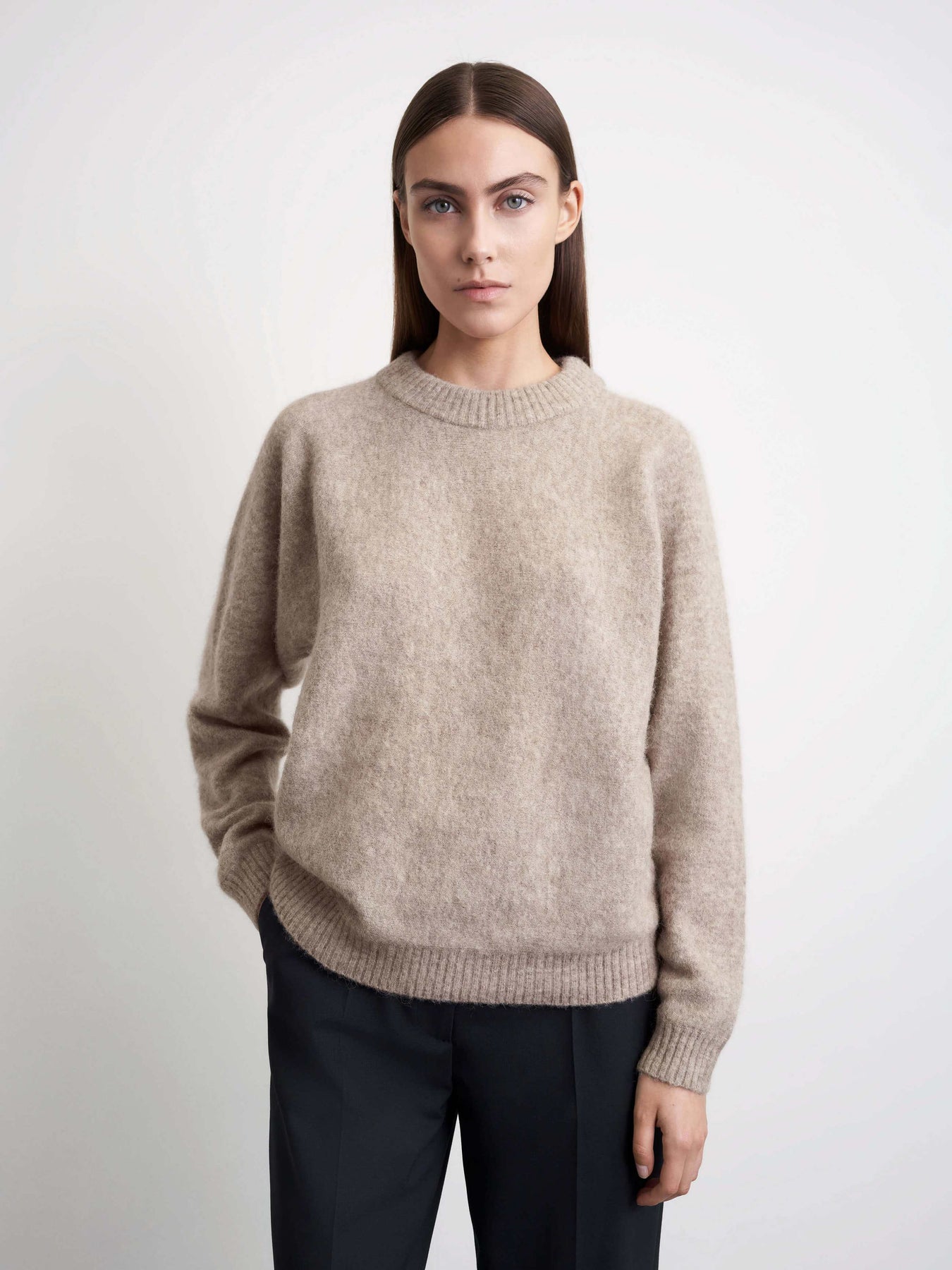 Gwynn A Pullover - Beige Melange
