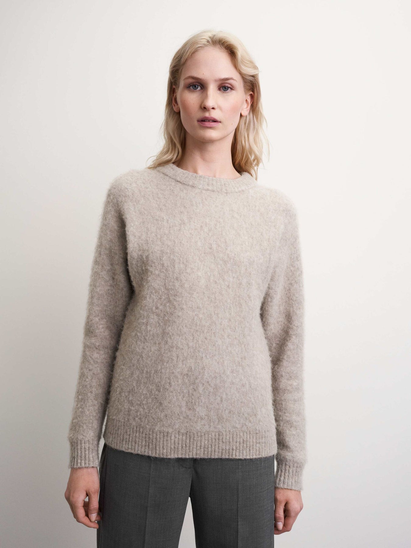 Gwynn A Pullover - Beige Melange
