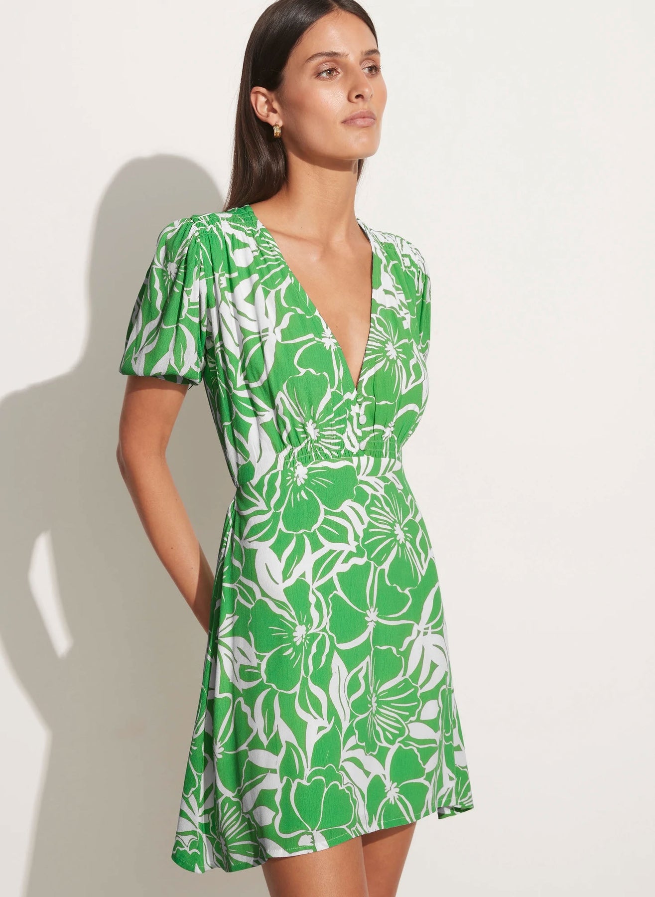 La Castella Mini Dress - El Marsa Floral Print