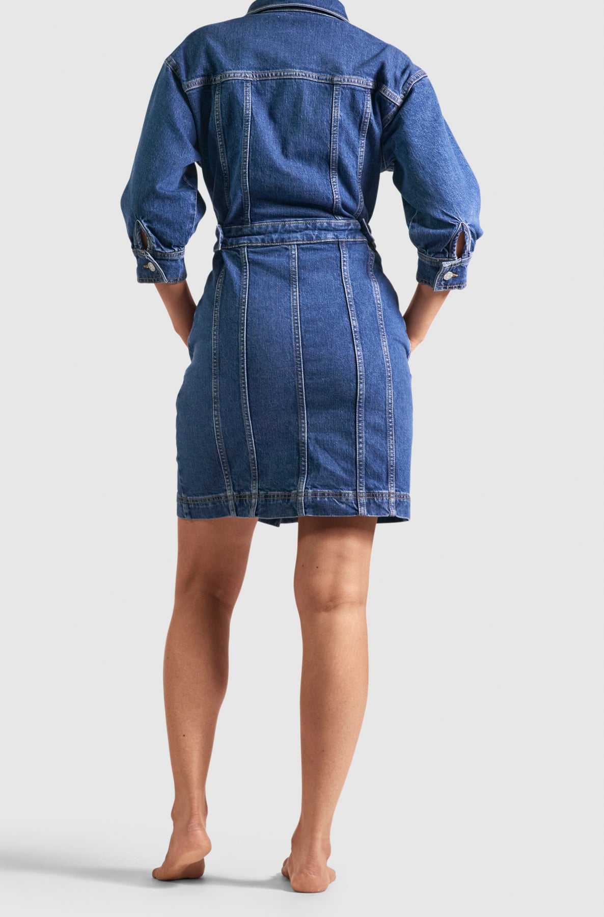 Sadie Dress - Dark Blue