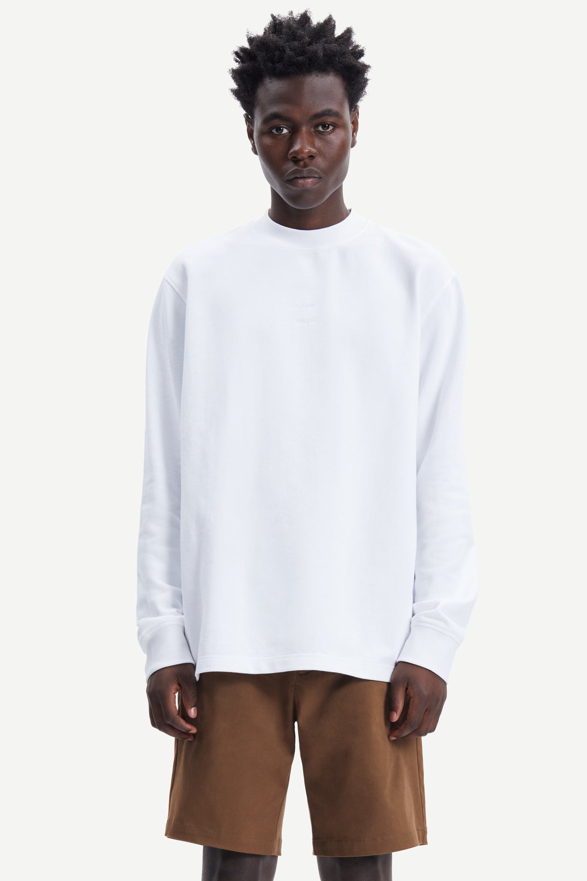 Samer T-Shirt Ls - White