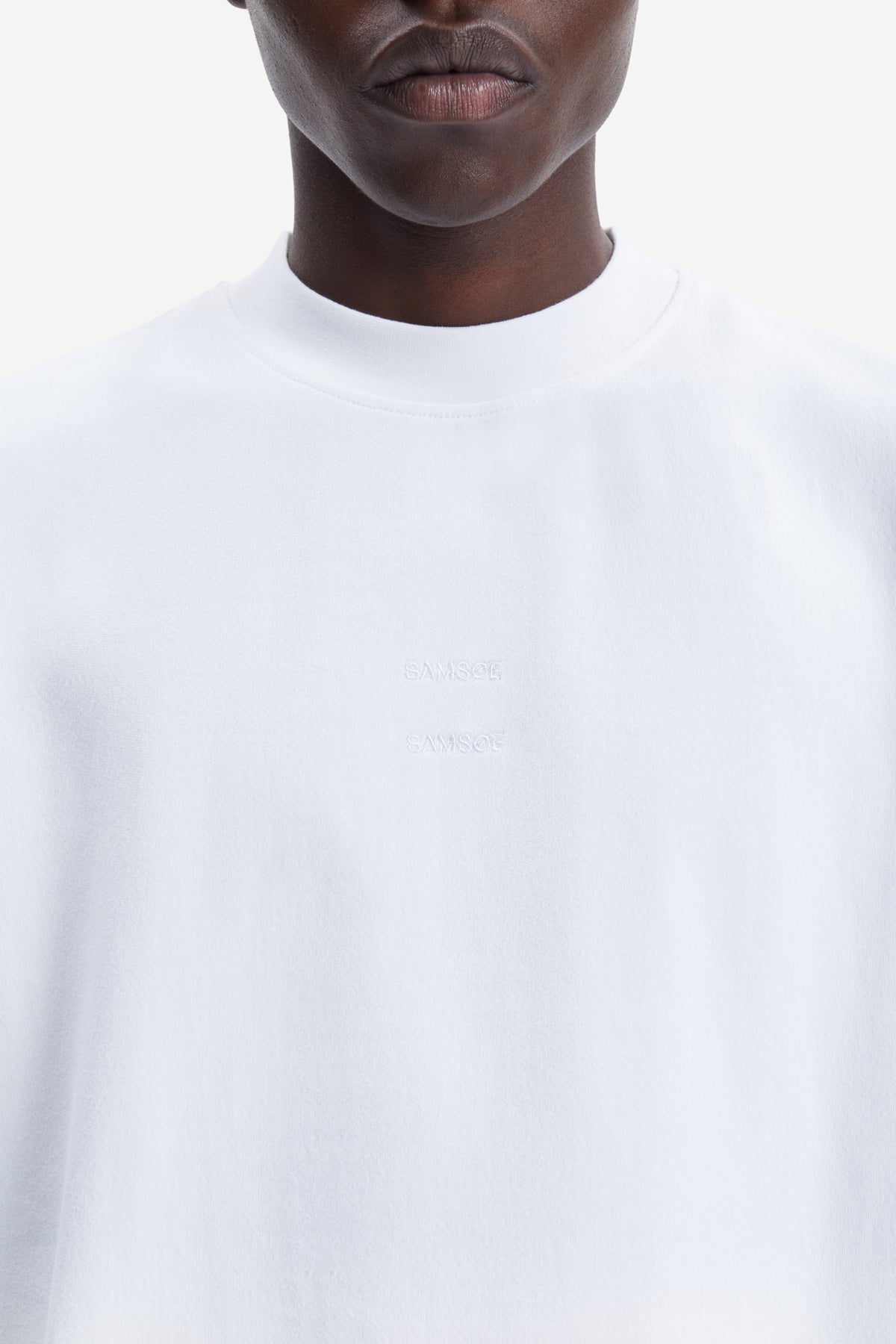 Samer T-Shirt Ls - White