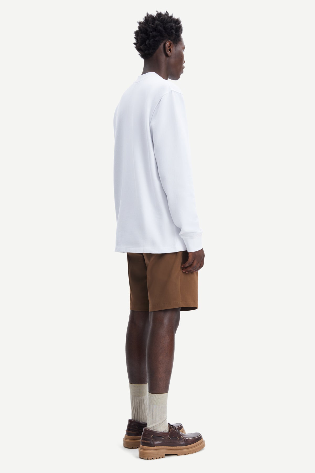 Samer T-Shirt Ls - White