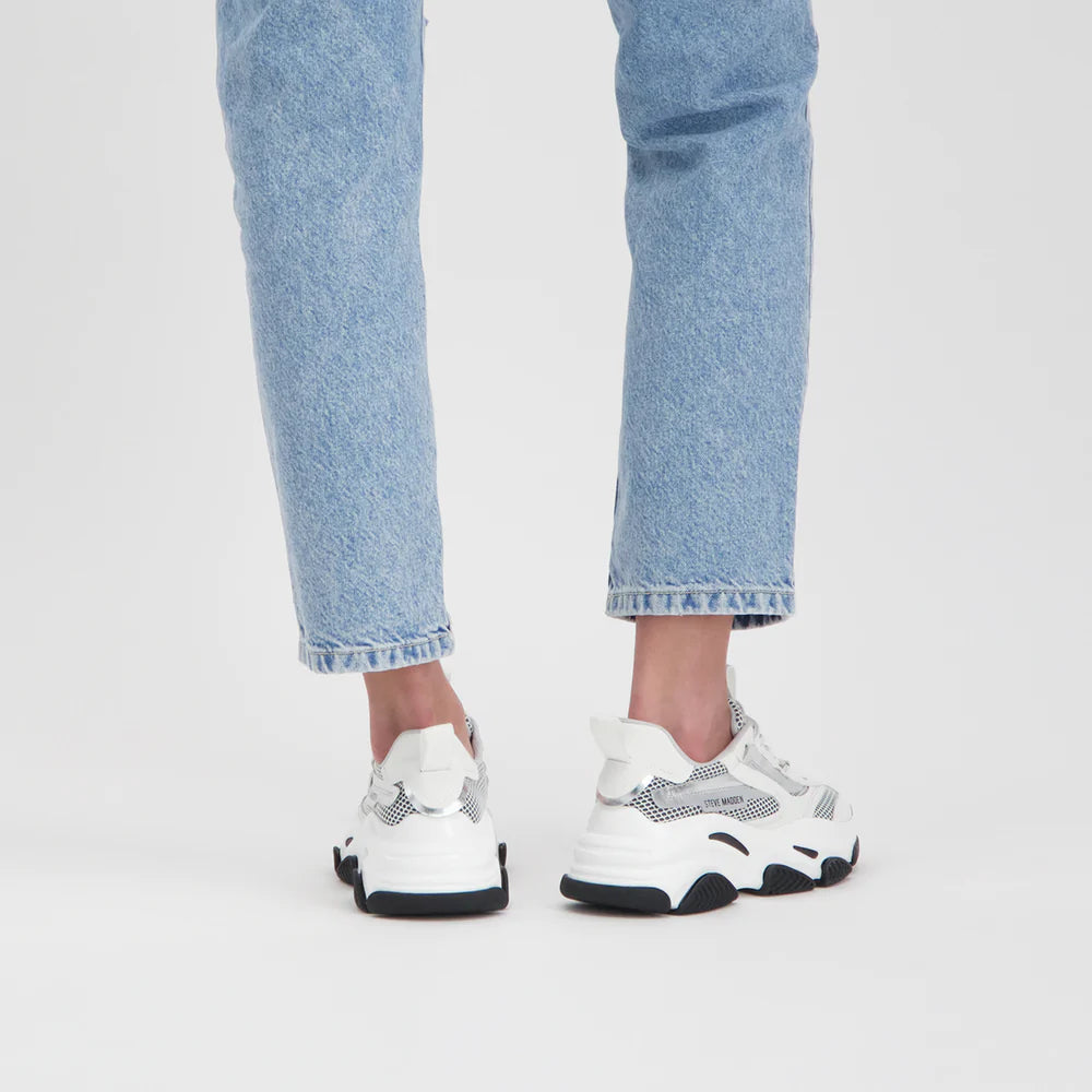 Possession-E Sneaker - Silver/White