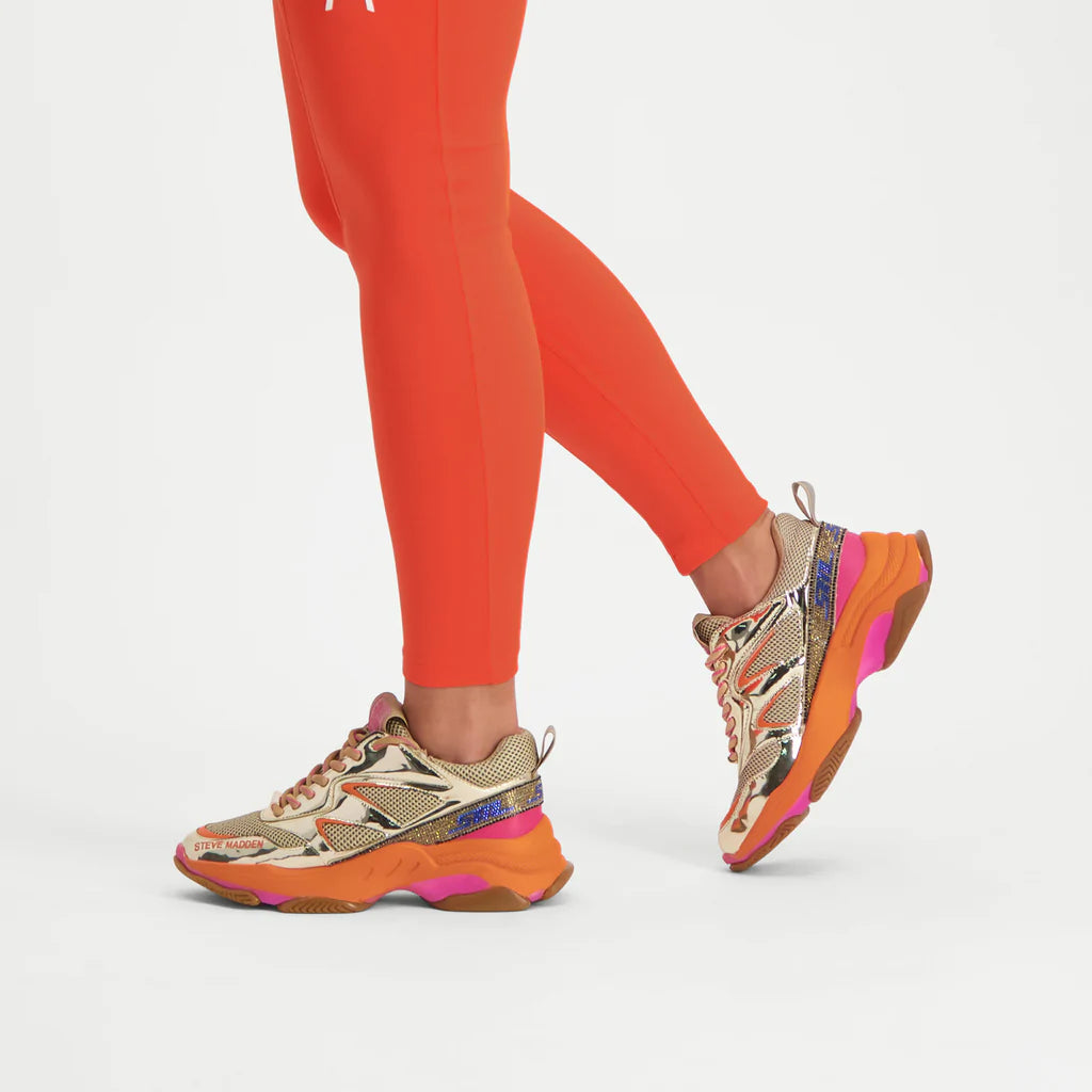 Medallist Sneaker - Gold Multi