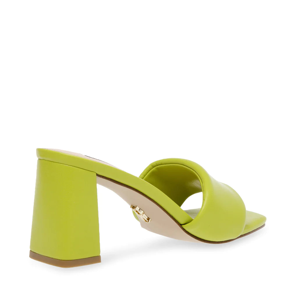 Lovebird Sandal - Neon Lime