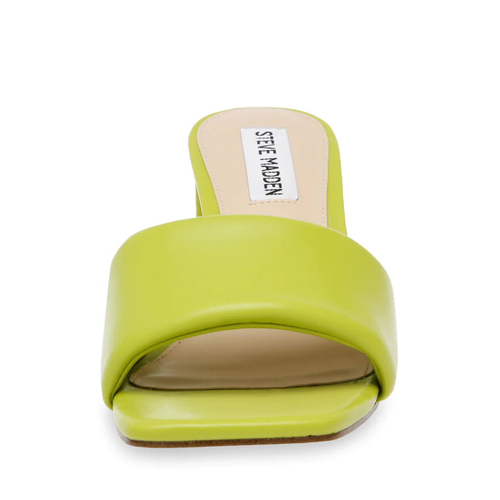 Lovebird Sandal - Neon Lime