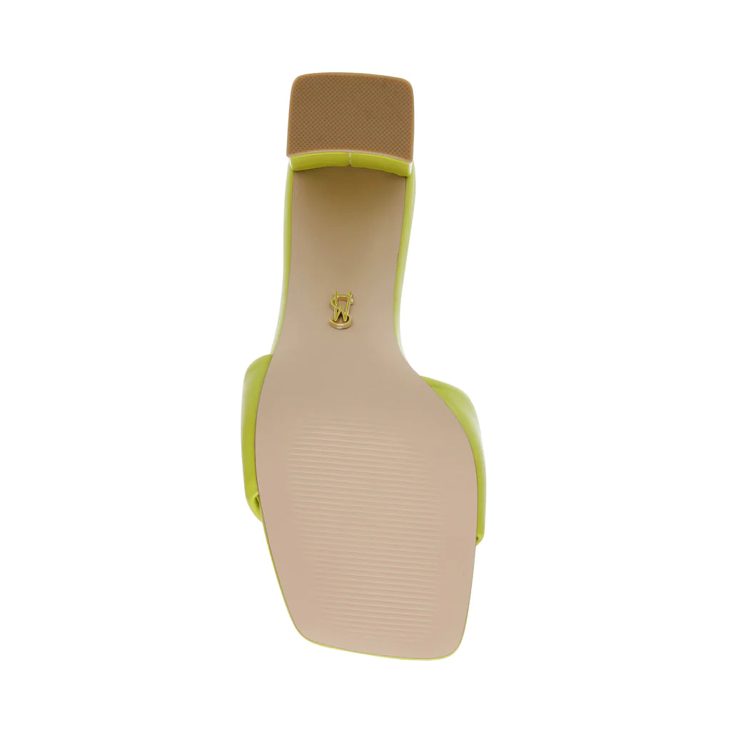 Lovebird Sandal - Neon Lime