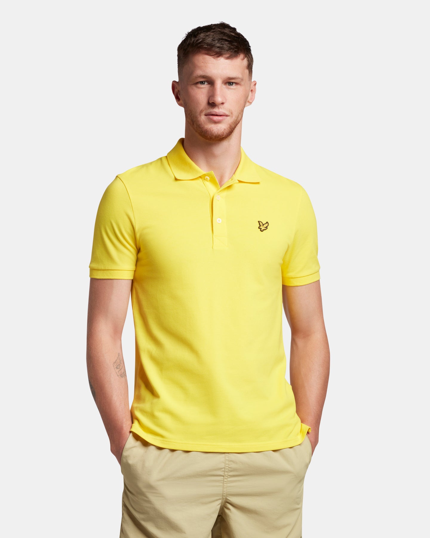 Plain Polo Shirt - Sunshine Yellow