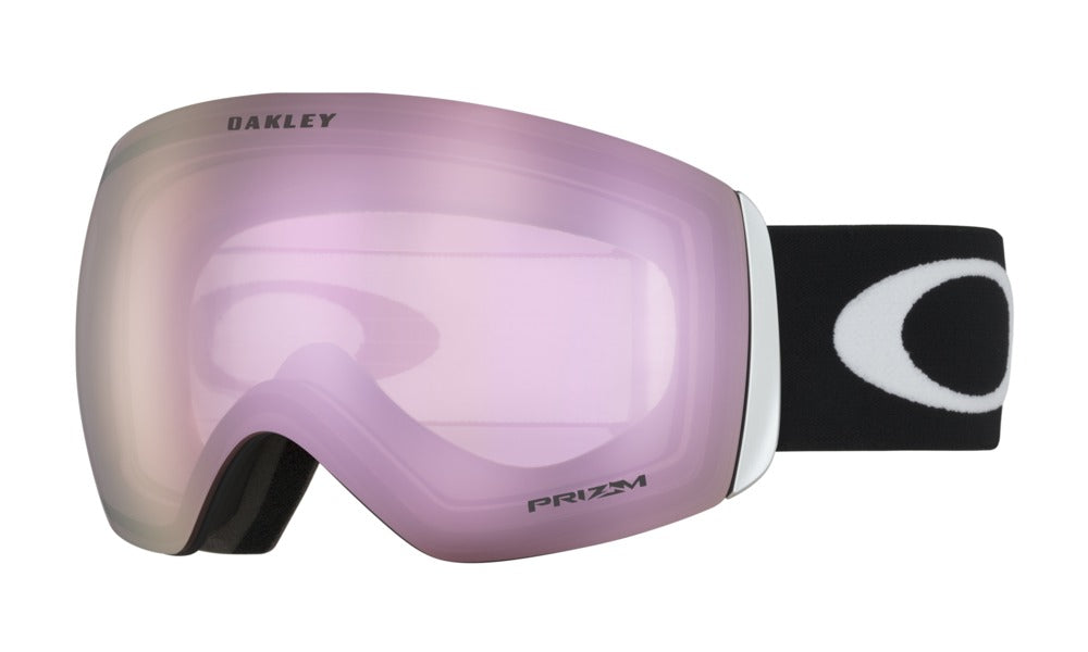 Flight Deck Faded Matte Black - Prizm Hi Pink - Goggles - Oakley - Tilbehør - VILLOID.no