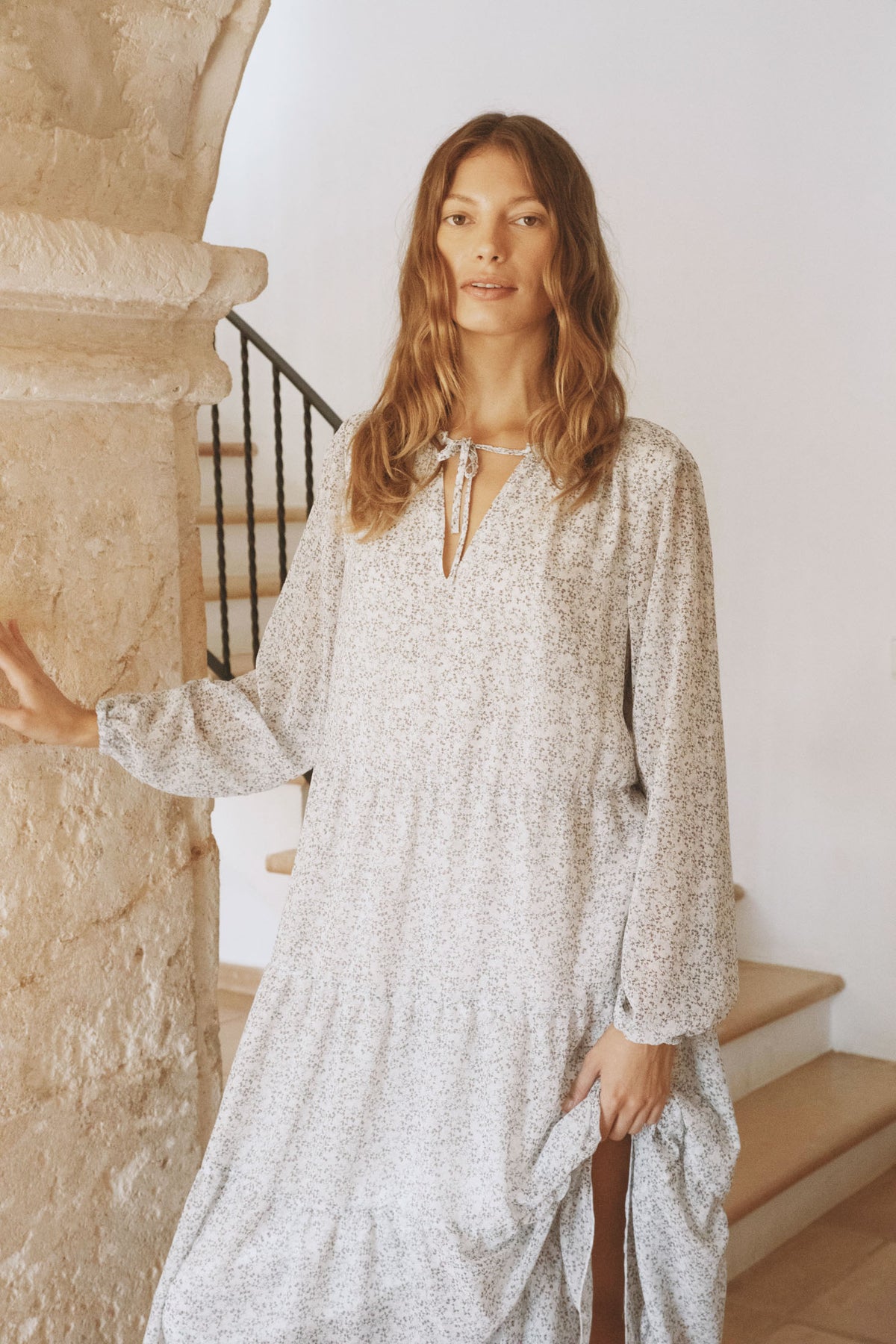 Mika Dress - Viola Flower
