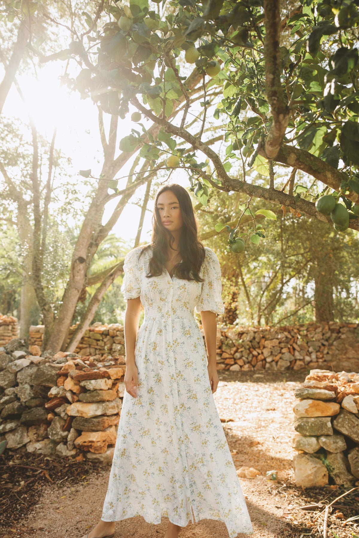 Palma Dress - Lily Flower