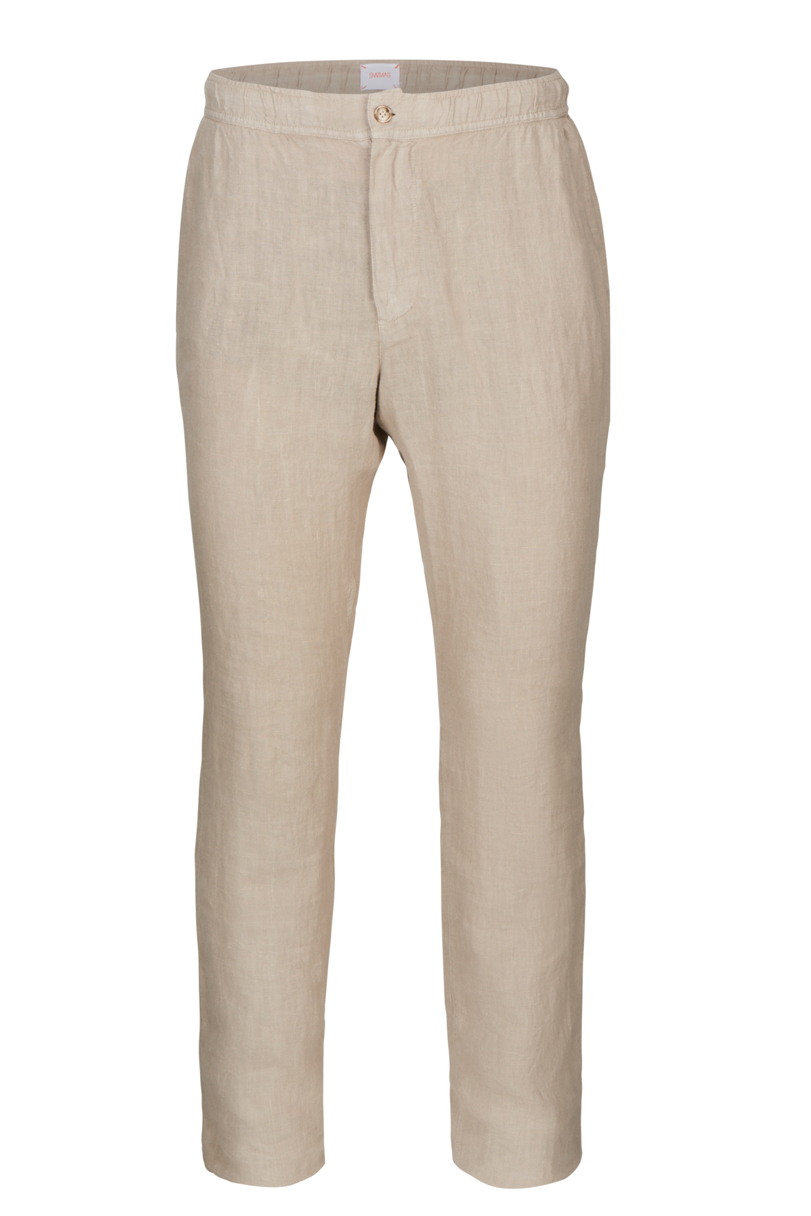 Amalfi Slim Linen Pant - Sand Dune