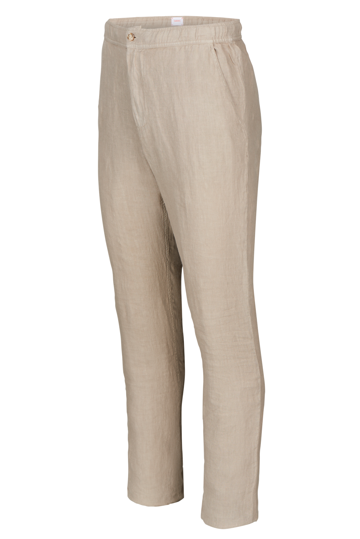 Amalfi Slim Linen Pant - Sand Dune
