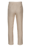 Amalfi Slim Linen Pant - Sand Dune