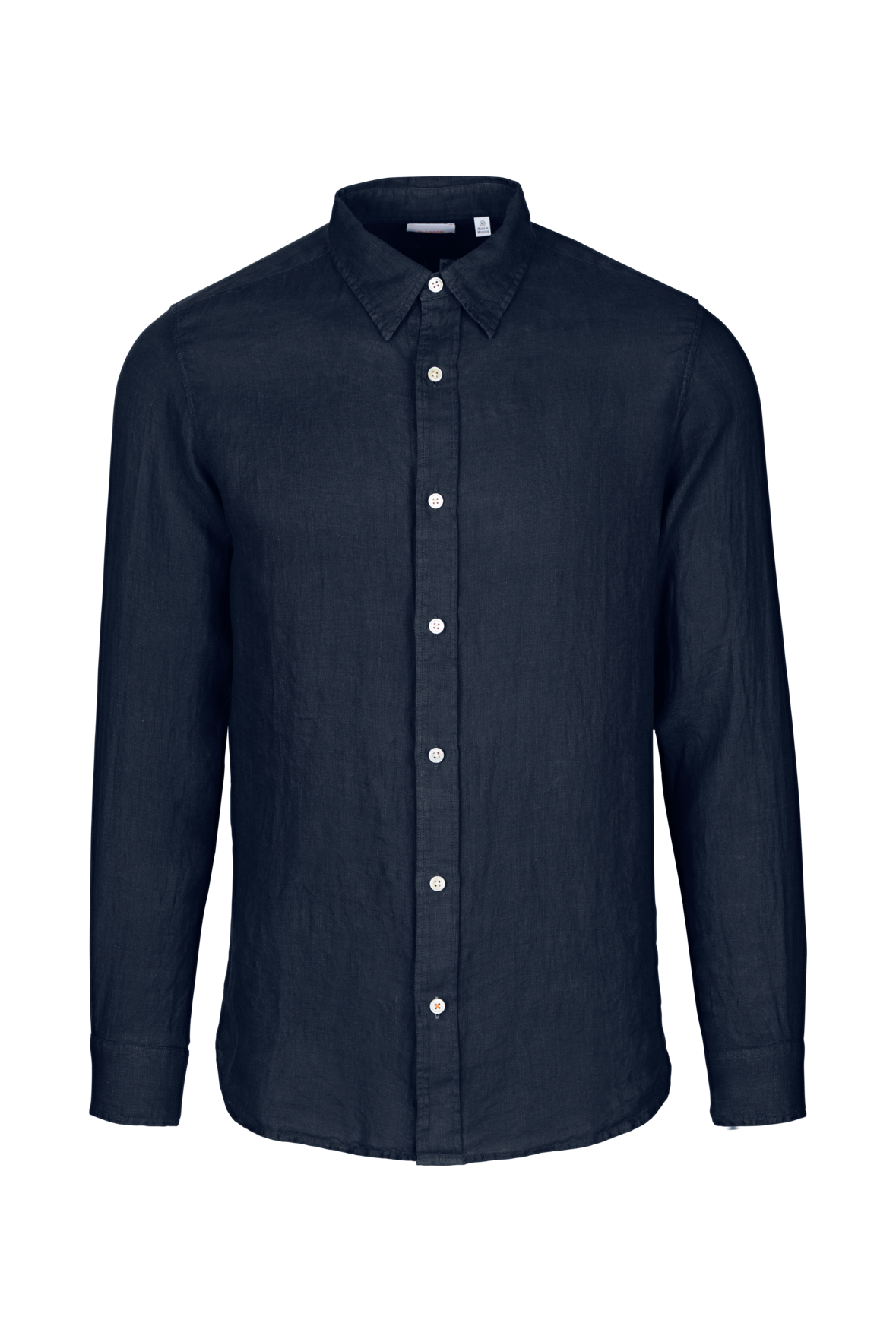 Amalfi Linen Shirt - Navy