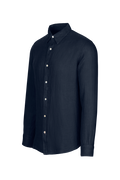 Amalfi Linen Shirt - Navy