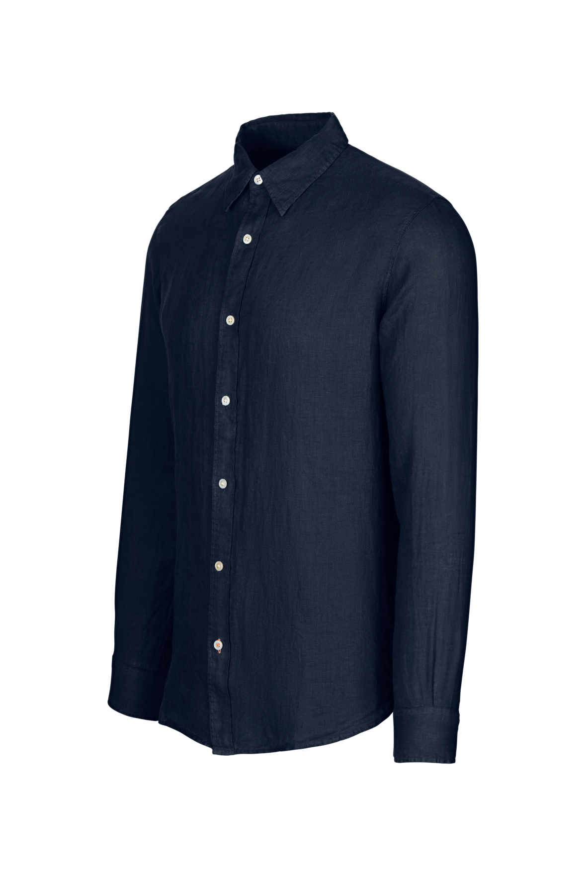 Amalfi Linen Shirt - Navy