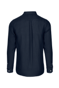 Amalfi Linen Shirt - Navy