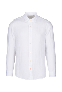 Amalfi Linen Shirt - White
