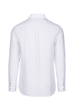 Amalfi Linen Shirt - White