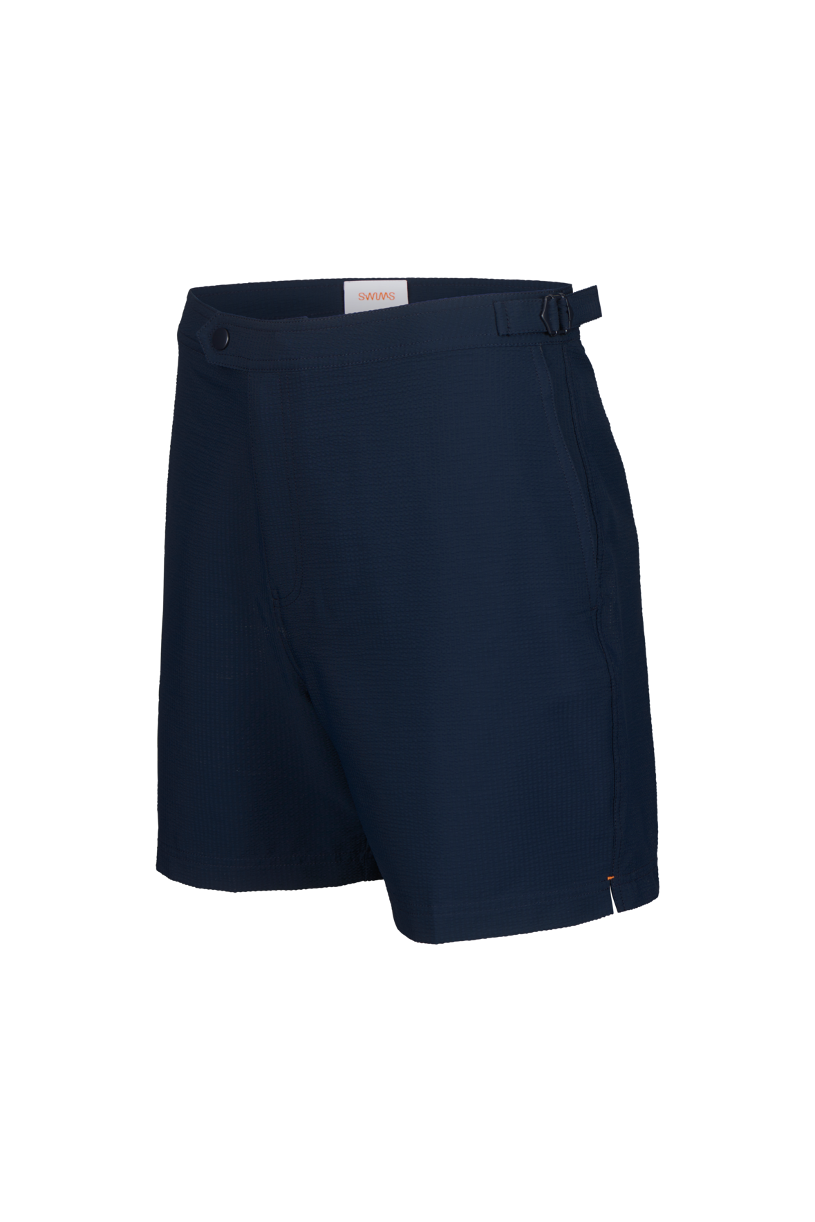 Sola Seersucker Swim Shorts - Navy