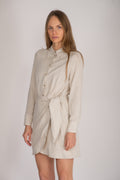 Sabre Linen Light - Beige Melange