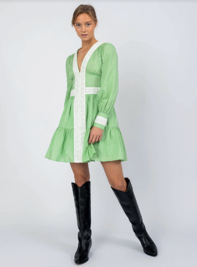 Oline Dress - Green