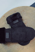 Miss Shearling Suede - Black - Cedrico - Tilbehør - VILLOID.no
