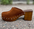 Clogs Alti - Suede Brown