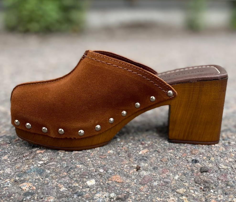 Clogs Alti - Suede Brown