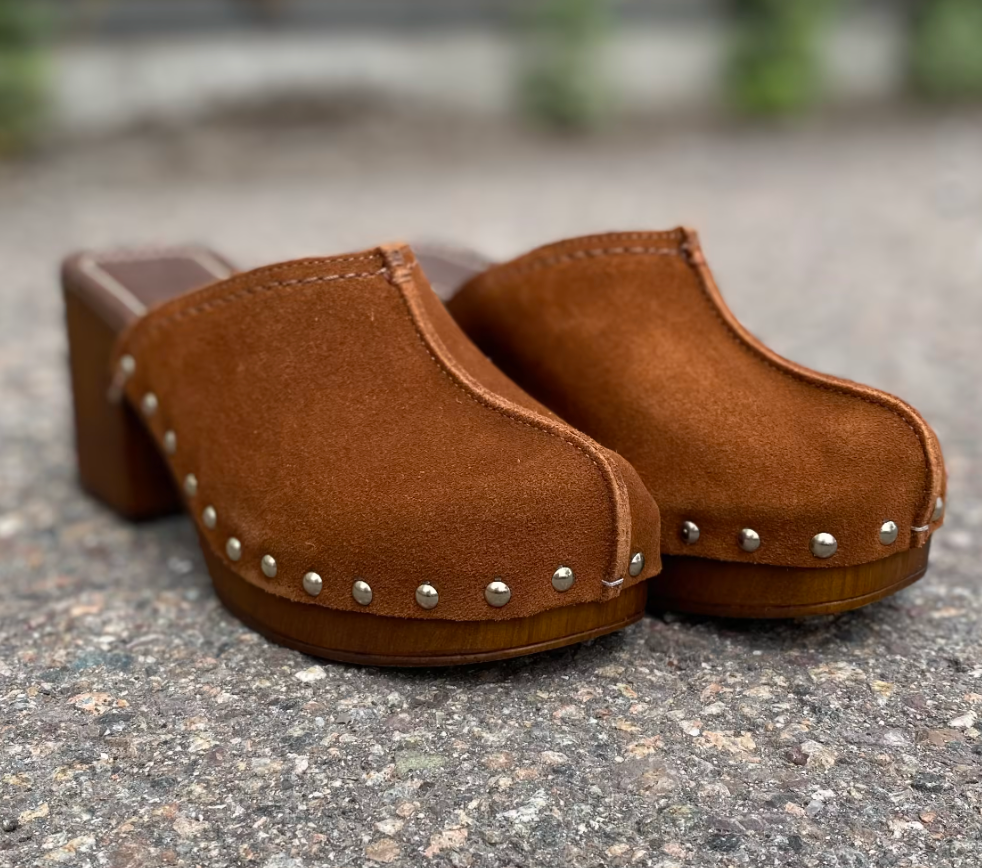 Clogs Alti - Suede Brown