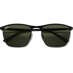 RB3686 - Matte Black On Black - Green