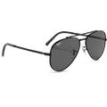New Aviator - Svart - Mörkgrå