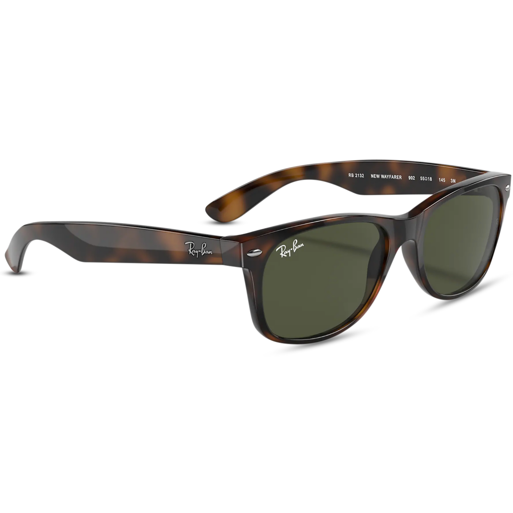 New Wayfarer - Tortoise - G-15 Green