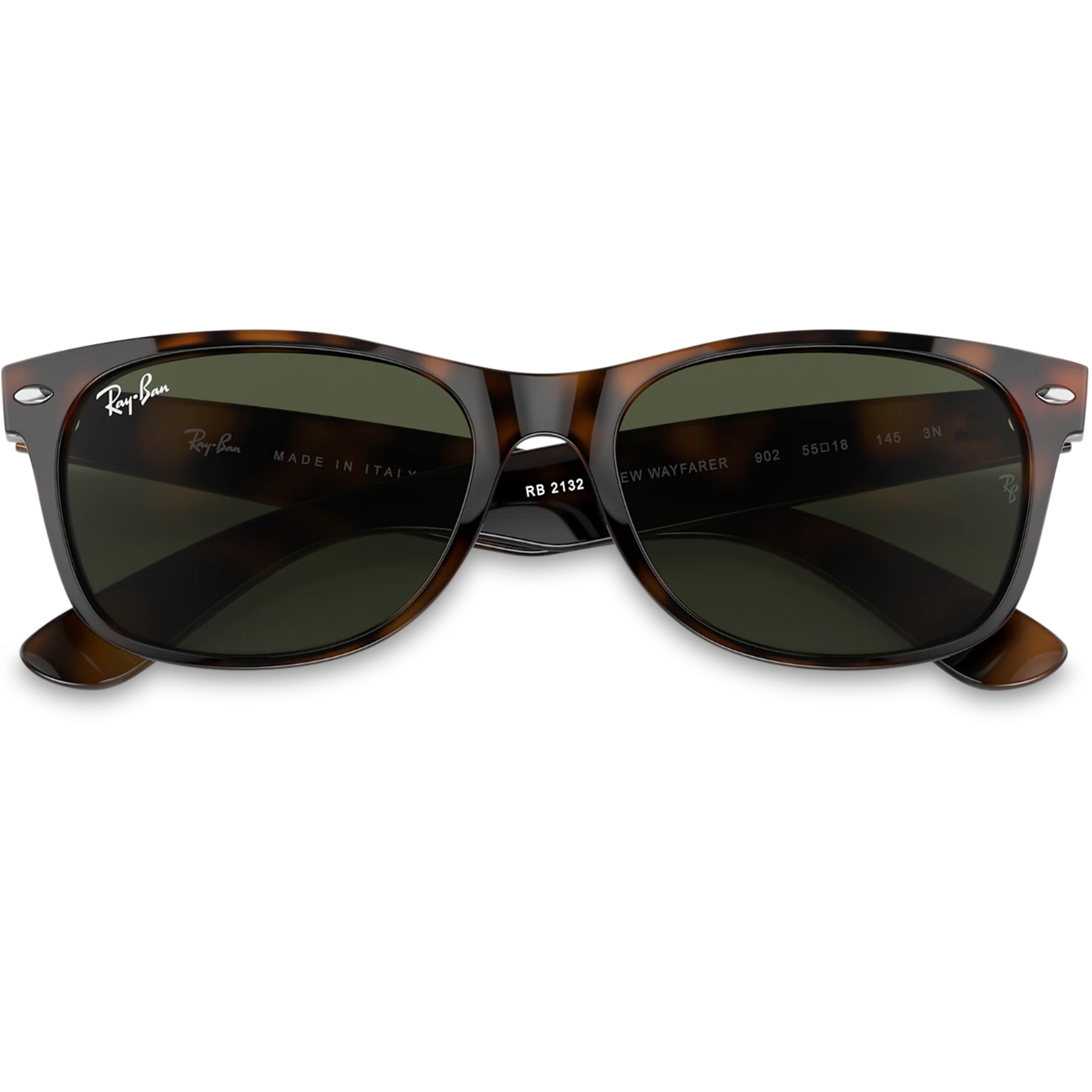 New Wayfarer - Tortoise - G-15 Green