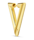 Jane Kønig Small Chunky Triangle - Guld