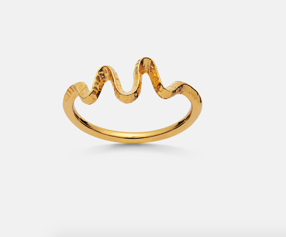 Sonar Ring - Gold - Maanesten - Tilbehør - VILLOID.no