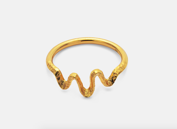Sonar Ring - Gold - Maanesten - Tilbehør - VILLOID.no
