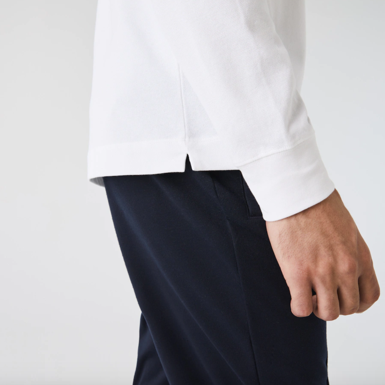 Lacoste Classic Polo Shirt Stretch - White