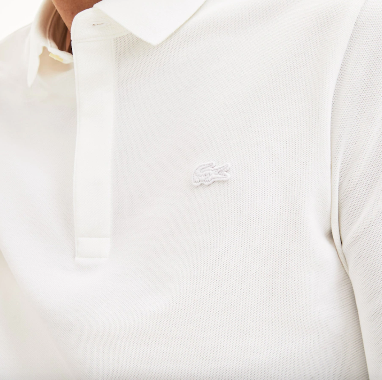 Lacoste Classic Polo Shirt Stretch - White